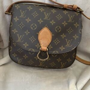Louis Vuitton Classic Monogram Crossbody Bag/good